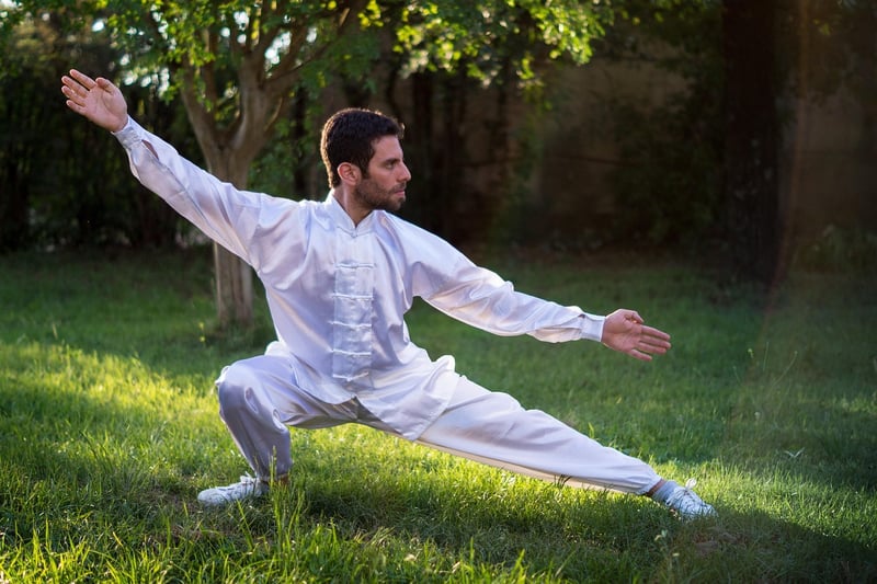 Yoga Meditation Tai Chi Pose